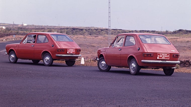 El SEAT 127 se presenta en Lanzarote en abril de 1972